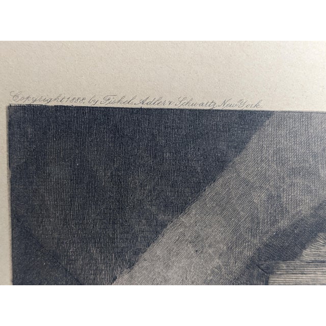 1888 Day Dreams Oversized Framed Etching – William Sartain & Percy Moran For Sale In New York - Image 6 of 12