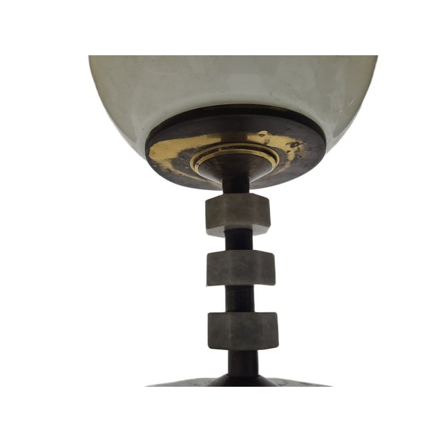 Art Deco Style Bedside Lamp from Polam, Poland, 1970s For Sale - Image 15 of 18