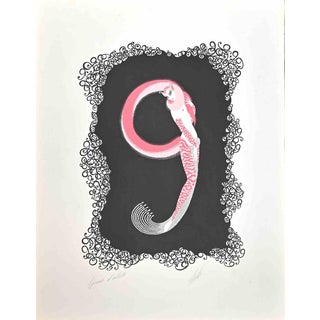 Erté, Le 9, 1969, Lithograph For Sale