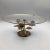 Italian Flamingo Gold Barrel Crystal Tole Cake/Dessert Plate For Sale - Image 13 of 13