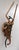 Antique Hand-Carved Polychrome Wooden Gouro Zauli Mask of the Ivory Coast Measures 10 1/4" wide, 7" deep and 30" tall....