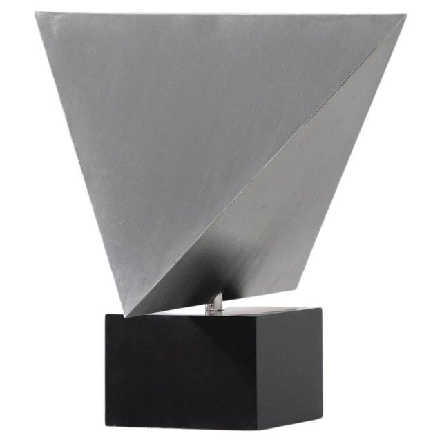 Pyramid Sculpture by Rudolf Wolf, 1975 For Sale - Image 11 of 11