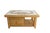 French Oak and Ceramic Coffee Table with Tiles by Monsan Picard, 1970 For Sale - Image 3 of 12