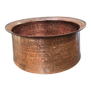 Vintage Copper Planter For Sale