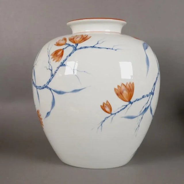 1920s Art Nouveau Porcelain Vase by Röder for Rosentahl For Sale - Image 5 of 11