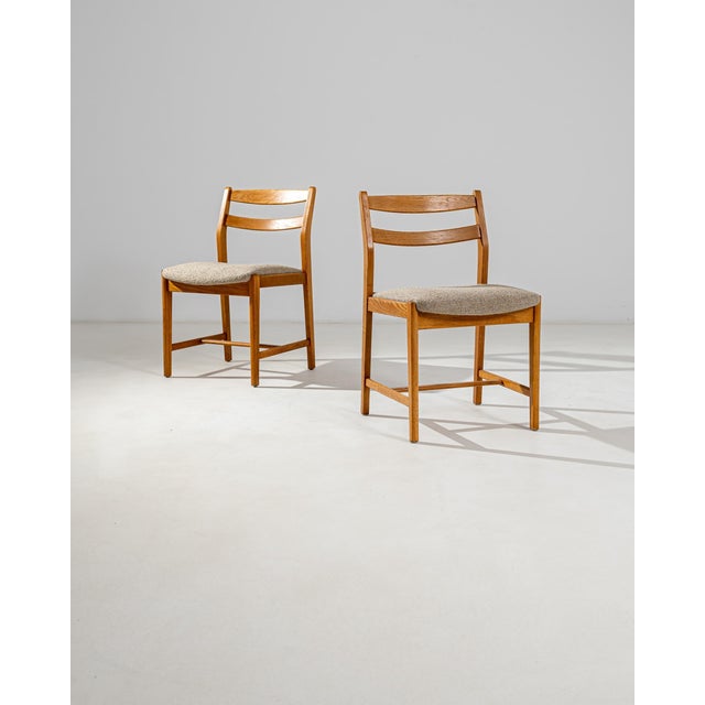 20th Century Danish Wooden Chairs, Pair For Sale In Greensboro - Image 6 of 13