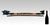 Ebony Vintage Balinese Cloth / Fabric / Tapestry Bamboo & Carved Wood Wall Hanger Indonesia For Sale - Image 8 of 8