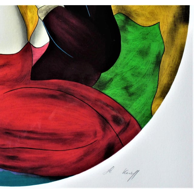 Late 20th Century Linda Le Kinff, Two Lovers, Circa 1990 For Sale - Image 5 of 8