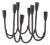 Modern Metal Tabletop Candelabra9"H For Sale