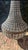 Bronze Monumental Hollywood Regency Crystal & Bronze Beaded Chandelier For Sale - Image 8 of 8
