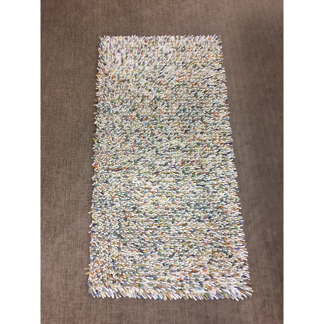 MidCentury Multi Color "Noodle Rug" 2′7″ × 5′1″ Chairish