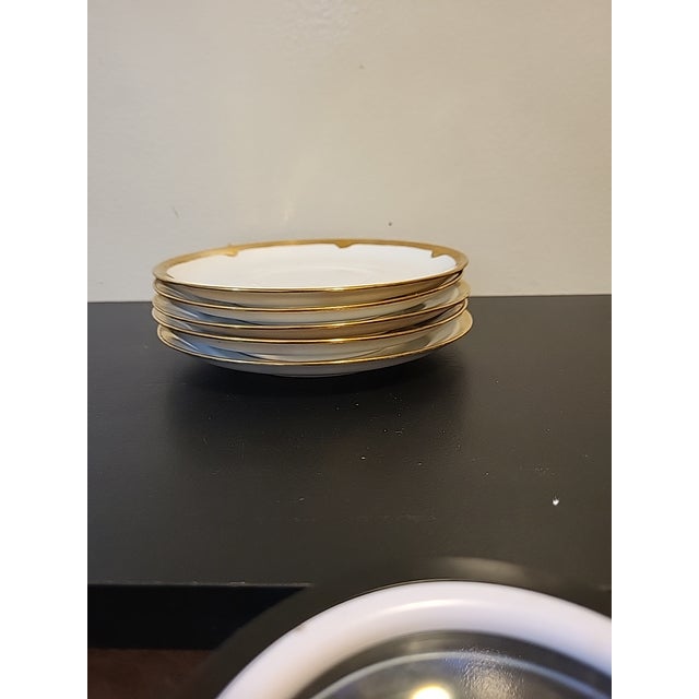 1940s Antique Selb Heinrich Dessert Plates - Set of 5 For Sale - Image 5 of 7