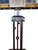 Metal Pair Arts & Crafts Style Metal & Glass Table Lamps. u.s.a. Late 20th Century. For Sale - Image 7 of 11