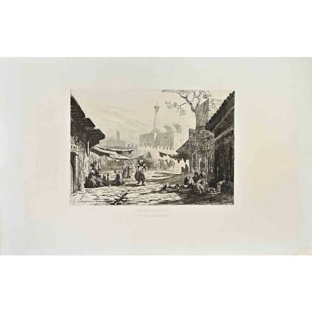 Charles Longueville, Croquis d'Orient, Etching, 1870s For Sale
