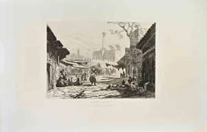 Charles Longueville, Croquis d'Orient, Etching, 1870s