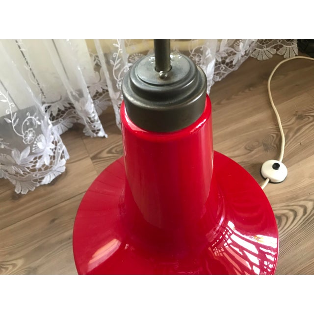 Large Table Lamp in Double-Layered Glass, 1970s For Sale - Image 17 of 18