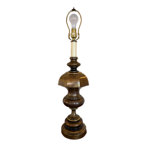 Mid 20th Century Rare Mid-Century Modern Hollywood Regency Bronze and Brass Lamp From Westwood Industries