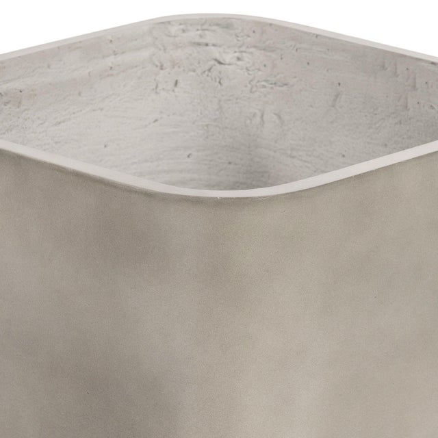 Four Hands Ivan Square Planter - Grey Concrete For Sale - Image 4 of 9