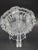 Vintage Clear Glass Rose Etched Vanity Trinket Dish- Scalloped Edges For Sale - Image 4 of 18