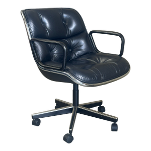 1980s Charles Pollock for Knoll Office Desk Chair