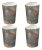 Siren Song Thoroughbred Melamine Tumblers - Set of 4 For Sale