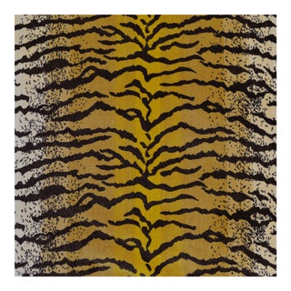 Tiger Silk Velvet Fabric - 1 Yard For Sale