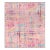 Nicolette Mayer through The House of Scalamandre Coco Wallcovering, Pink For Sale