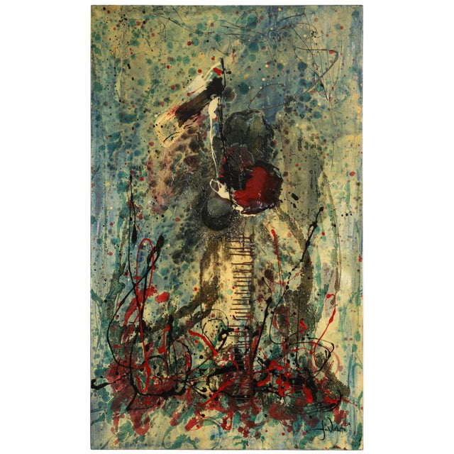 Abstract Painting by Jim Varketta For Sale