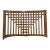 Vintage Attributed Stickley Furniture "Edinburgh" Lattice Fretwork King Headboard For Sale