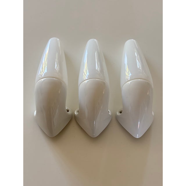 Swedish Ceramic 6035 Wall Lights by Stig Carlsson for Ifö, 1950s, Set of 3 For Sale - Image 14 of 14