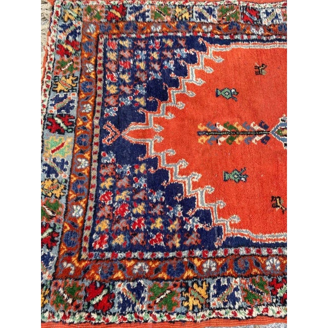 Vintage Moroccan Rug For Sale - Image 10 of 14