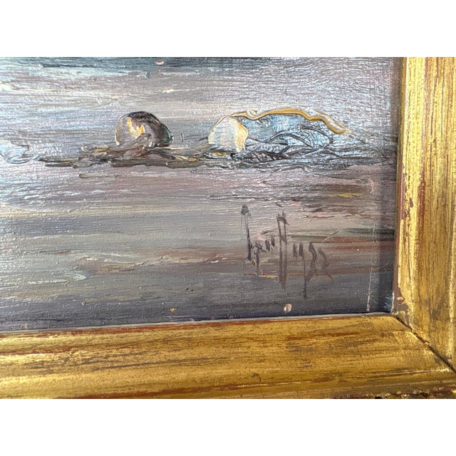 Léo Spanoghe, Belgian Coastal Scene, 1900s, Oil Painting, Framed For Sale - Image 5 of 11