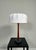 Mid-Century Modern Mid-Century Teak and Cotton Table Lamp attributed to Einar Bäckström, Sweden, 1950s For Sale - Image 3 of 14