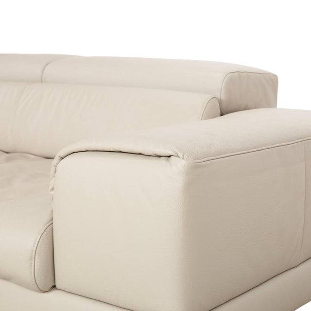 Animal Skin Leather Piedroo Corner Sofa with Electric Function from Willi Schillig For Sale - Image 7 of 16