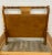 Vintage Twin Size Tiger Oak Sleigh Bed For Sale - Image 4 of 11