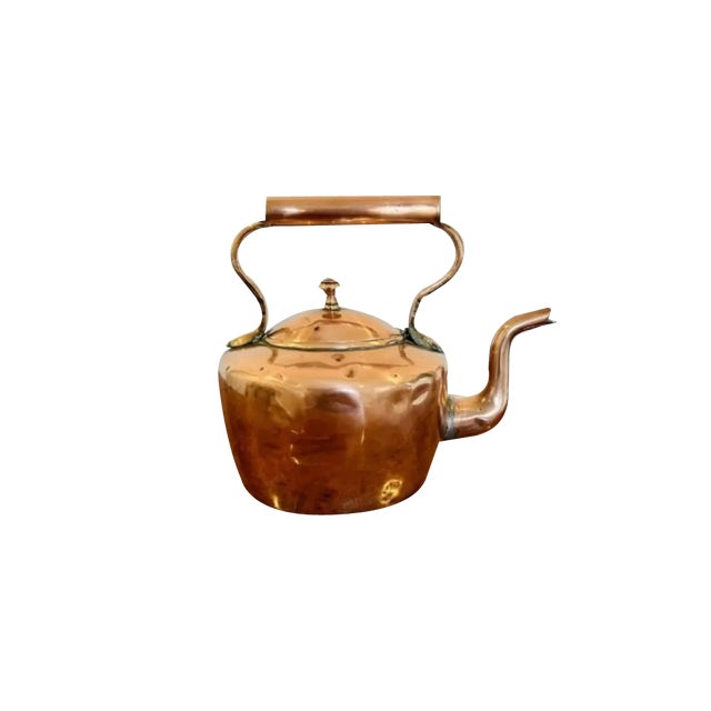 Small George III Copper Kettle, 1800s For Sale