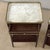 Pair of Antique French Louis XVI Mahogany End Tables With Carrara Marble Tops For Sale - Image 16 of 18