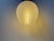 1930s Scandinavian Art Deco Drop Shaped Pendant Lamp in Opaque Glass, 1930s For Sale - Image 5 of 10