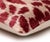 Textile Ruby Red & Ivory Ikat Velvet Lumbar Pillow 16x24 | Classic Statement Luxury For Sale - Image 7 of 9