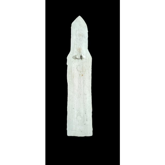 The Bishop Wall Plaque by Lisa Larson for Gustavsberg, 1960s, in Very Good conditions. Designed 1960 to 1969 This piece...