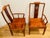 Gorgeous Pair of 1960s Chinese Teak Wood Horseback Armchairs For Sale In Miami - Image 6 of 10