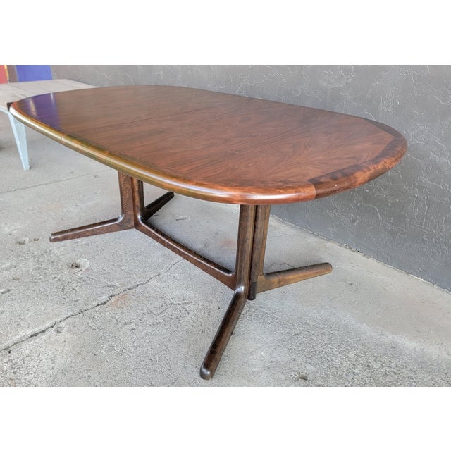 Niels Otto Møller Rosewood Danish Modern Expanding Dining Table Niels Moller Attributed For Sale - Image 4 of 18