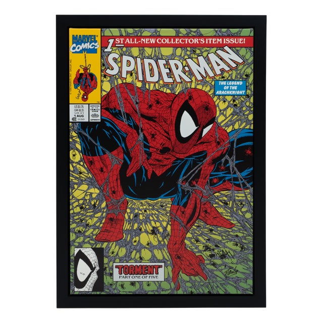 Spiderman, Torment, Limited Edition Large Marvel Art Print Signed and Numbered by Stan Lee For Sale