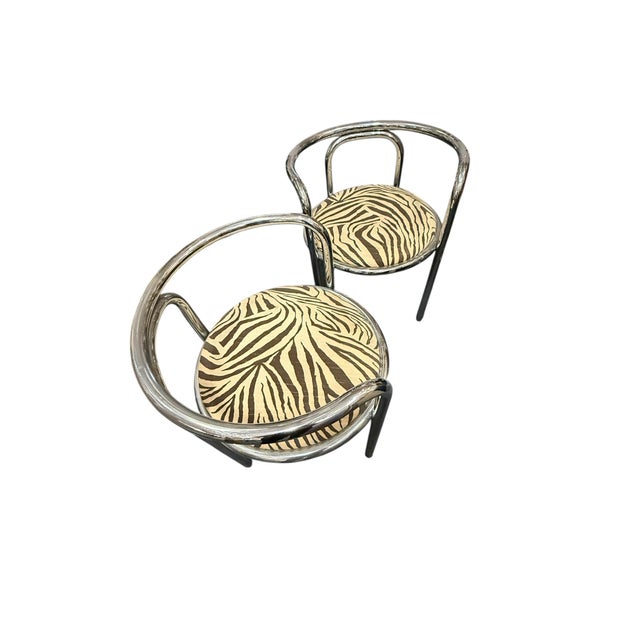 1960s Gae Aulenti Locus Solus Chairs - A Pair For Sale In Philadelphia - Image 6 of 16