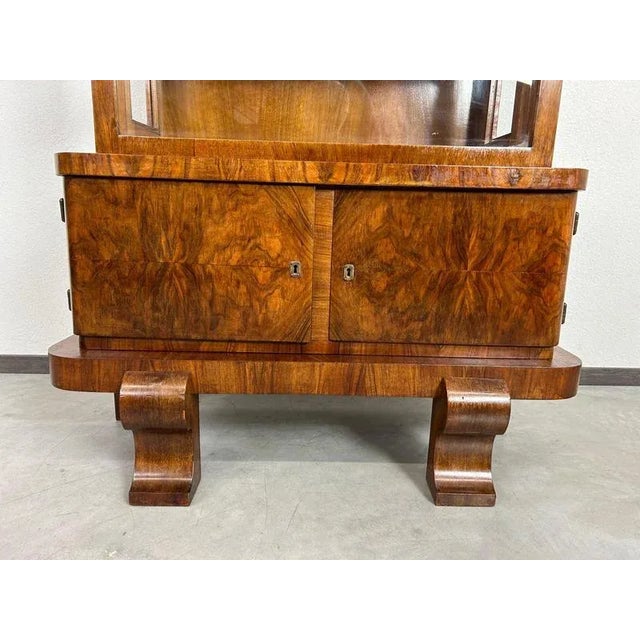 Vintage Art Deco Showcase, 1930s For Sale - Image 6 of 10