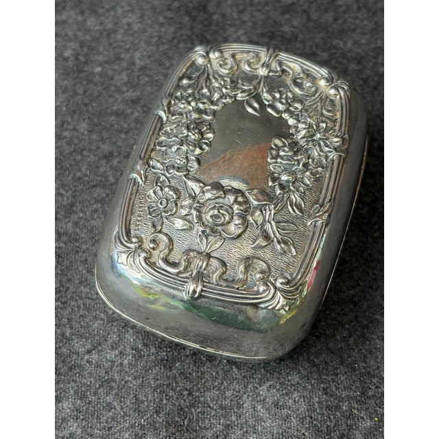 Antique Sterling Silver Repousse For Sale - Image 14 of 18