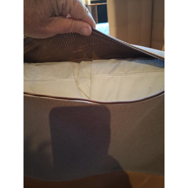 Restoration Hardware Maxwell Style - Leather Sofa For Sale In Naples, FL - Image 6 of 6
