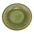 China Vintage Longquan Celadon Carved‑Flower Ribbed Plate For Sale