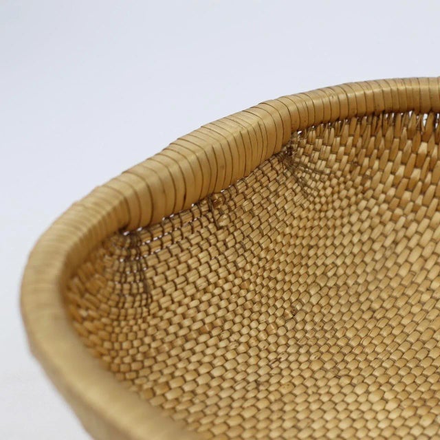 Late 19th Century Asian Reed Basket For Sale - Image 4 of 8