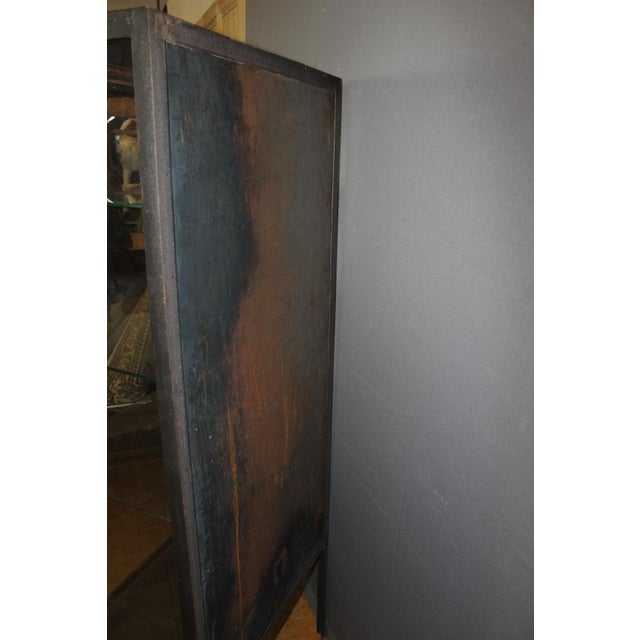 Iron Medical Display Case, 1940 For Sale - Image 12 of 13